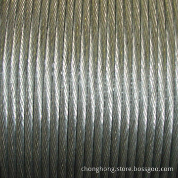 Zinc-coated Steel Wire for Aerial Self-support, with Overhead Earth or Static Wire Features